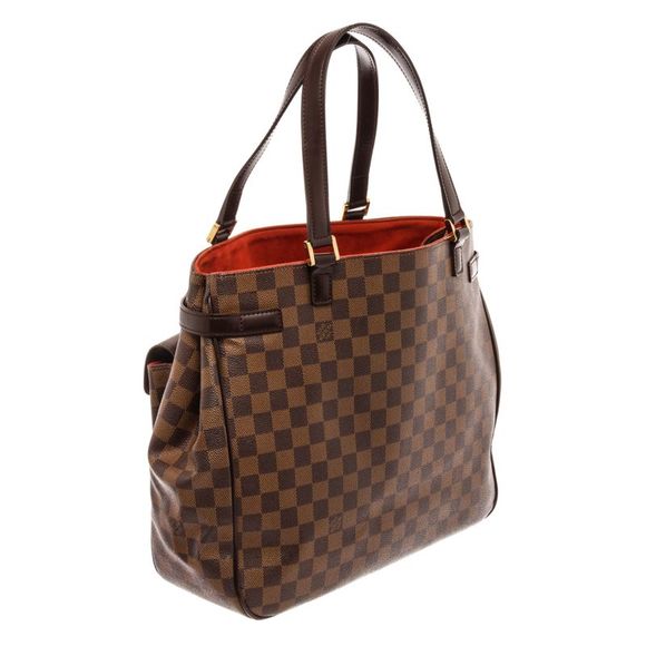 Louis Vuitton Brown Damier Ebene Canvas Uzes Tote Bag - Picture 3 of 8
